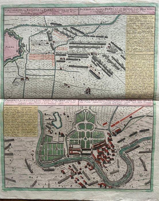 Italië - Emilia-Romagna / Parma // Reggia di Colorno; Homann, Boeken, Atlassen en Landkaarten