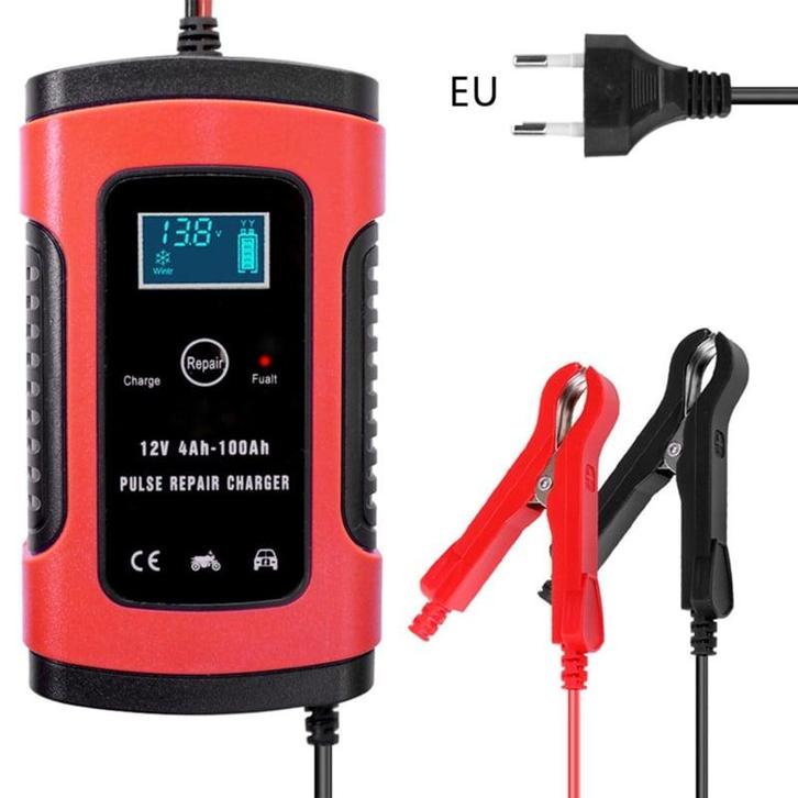 Accu druppel lader druppellader auto acculader 12V + LCD dis, Autos : Divers, Accessoires de voiture, Envoi