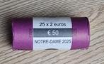 France. 2 Euro 2025 Notre Dame de Paris (25 coins) in roll, Postzegels en Munten