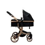 Bellaby Nieuwe Luxe Kinderwagen 2 In 1 Zwart, Ophalen of Verzenden