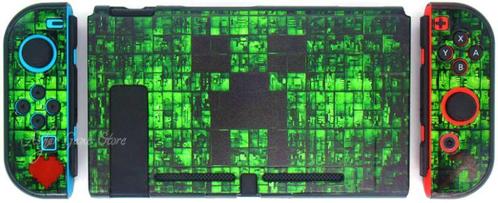 Keobe Nintendo Switch Minecraft Crystal Protector-Creeper, Computers en Software, Netwerk switches, Ophalen of Verzenden