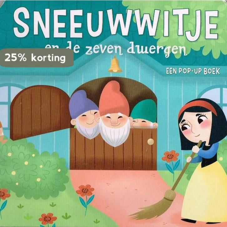 Sneeuwwitje en de zeven dwergen een pop-up boek  Image Books, Boeken, Overige Boeken, Gelezen, Verzenden