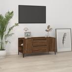 vidaXL Tv-meubel 102x44,5x50 cm bewerkt hout bruineikenkleur