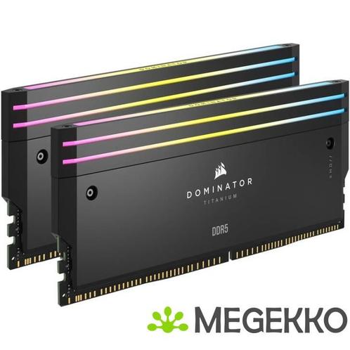 Corsair DDR5 Dominator Titanium Light Enhancement Black, Computers en Software, Overige Computers en Software, Nieuw, Verzenden