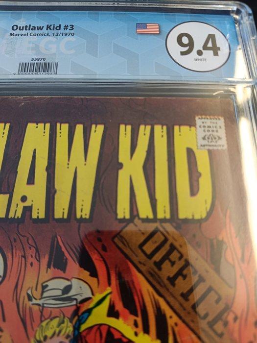 Outlaw Kid #3 - EGC 9.4 - The Fast Draw! - 1 Graded comic -, Livres, BD | Comics
