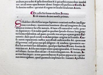 Leonis Papae - [Early Incunable] De Assumptione - 1482