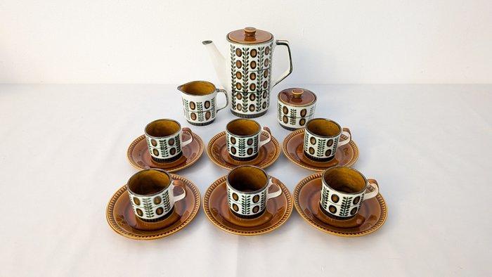 Keramis Boch - Koffieservies (15) - Keramiek - Rambouillet, Antiek en Kunst, Antiek | Meubels | Tafels