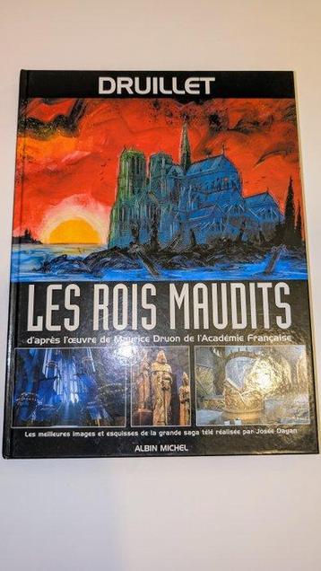 Druillet - Les Rois maudits + dédicace - C - 1 Album - EO -