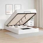 vidaXL Ottoman bed met matras 140x200cm kunstleer wit, Huis en Inrichting, Slaapkamer | Bedden, Verzenden, Nieuw