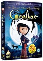 Coraline DVD (2009) Henry Selick cert PG 2 discs, Cd's en Dvd's, Verzenden, Zo goed als nieuw