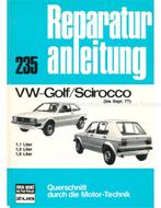 1974-1977 VOLKSWAGEN GOLF | SCIROCCO REPARATIEHANDLEIDING, Auto diversen, Handleidingen en Instructieboekjes
