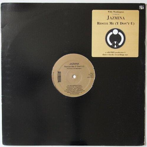 Willy Washington Presents Jazmina - Rescue Me (Y Dont U)..., Cd's en Dvd's, Vinyl Singles, Maxi-single, Gebruikt, 12 inch, Pop