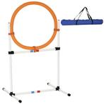 Hondentrainingsset - Draagbaar – Springring - Wit, Dieren en Toebehoren, Honden-accessoires, Ophalen of Verzenden, Nieuw