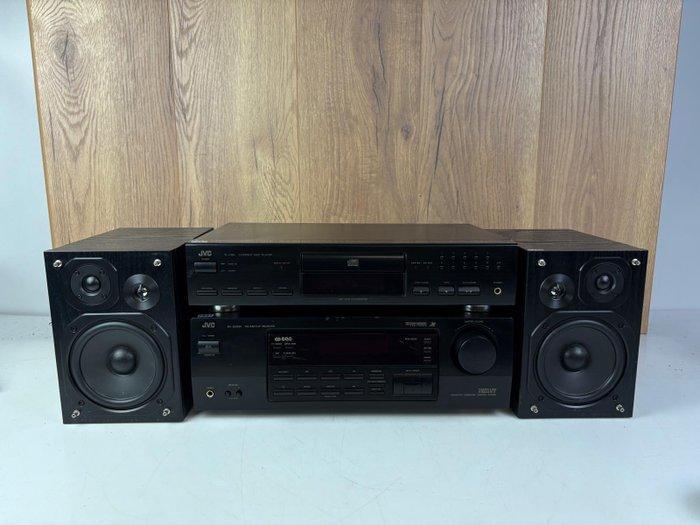 JVC - RX-5000R Receiver + XL-V184 CD Player + Speakers, Audio, Tv en Foto, Radio's