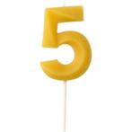 5 Jaar Kaarsen 4,5cm, Verzenden