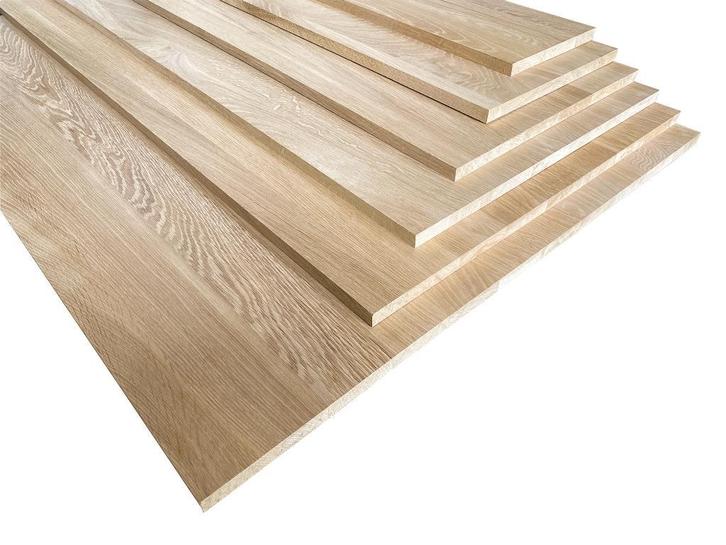 Panelen - massief eiken - +150 maten - GIGA voorraad, Doe-het-zelf en Bouw, Hout en Planken, Plank, Nieuw, Eiken, Ophalen of Verzenden