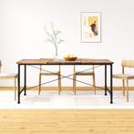 vidaXL Eettafel 180 cm massief gerecycled hout