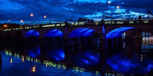 David Law - Glasgow Station (Panoramique), Antiek en Kunst, Kunst | Schilderijen | Modern