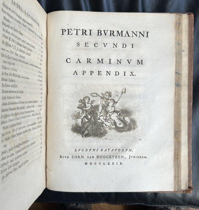 Petrus Burmannus secundus - Poëmatum libri quatuor and, Antiek en Kunst, Antiek | Boeken en Manuscripten