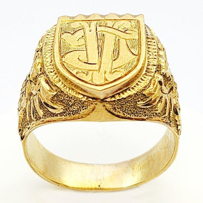 Ring - 18 karaat Geel goud, Bijoux, Sacs & Beauté, Bagues