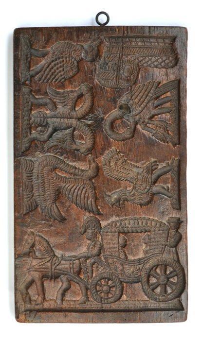 Plank - Hout - Speculaasplank, Antiek en Kunst, Antiek | Overige Antiek