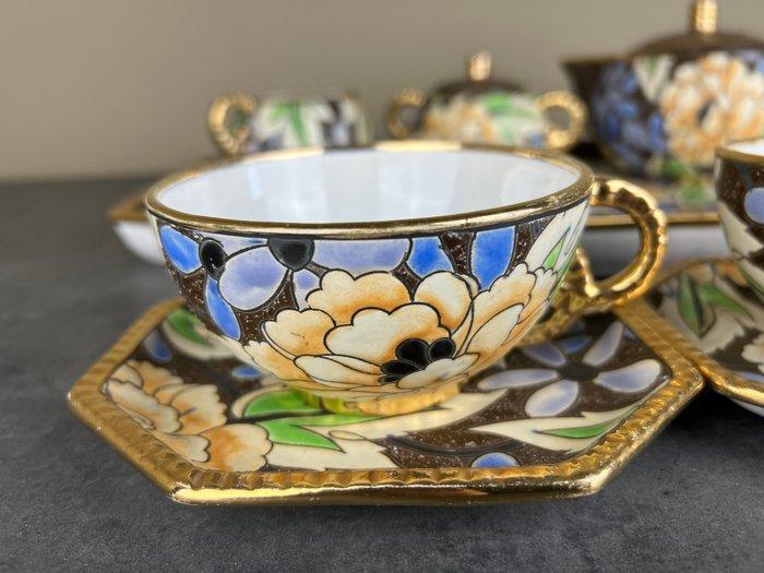 Keramis Boch - Charles Catteau - Set theekopjes - Aardewerk, Antiek en Kunst, Kunst | Designobjecten