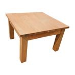 Salontafel Hout 70x70x47cm Gebruikt, Ophalen of Verzenden