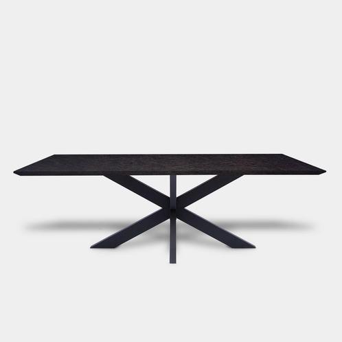 Tafel Rechthoekig Eikenhout  Matrix  180x90, Huis en Inrichting, Tafels | Eettafels