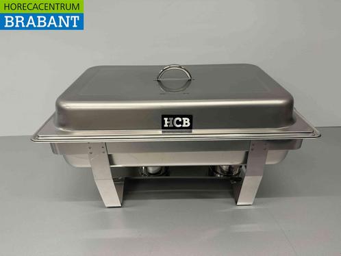 RVS HCB Chafing dish set 1 x 1/1, 2 x 1/2 en 3 x 1/3 GN, Zakelijke goederen, Horeca | Keukenapparatuur, Ophalen of Verzenden