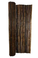 Zwarte bamboemat 25-35mm 200 x 180 cm, Verzenden, Nieuw