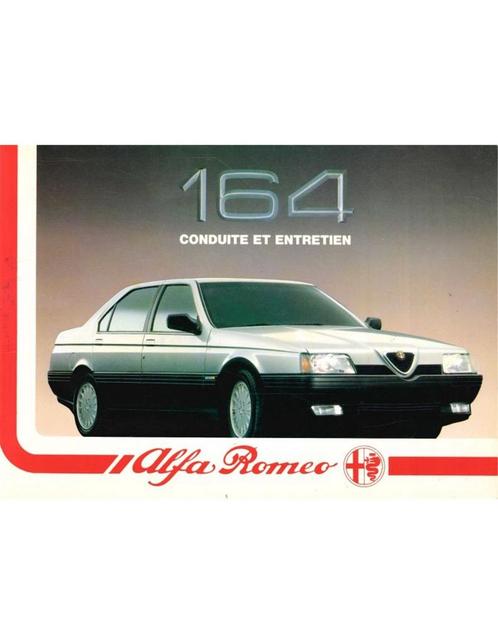 1988 ALFA ROMEO 164 INSTRUCTIEBOEKJE FRANS, Autos : Divers, Modes d'emploi & Notices d'utilisation