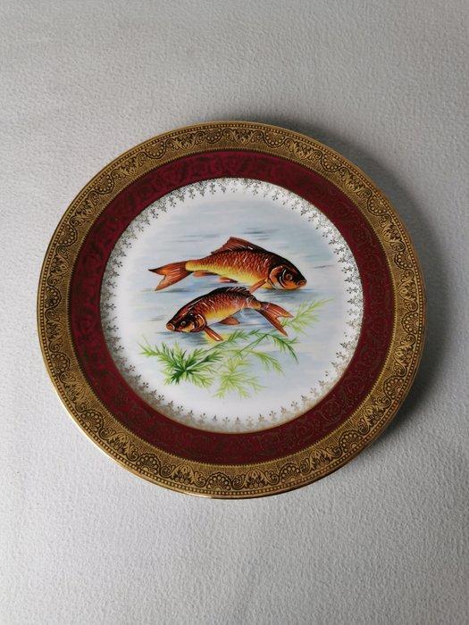 Limoges, set di piatti da pesce in porcellana, servizio da, Antiek en Kunst, Antiek | Meubels | Tafels