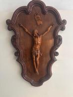 Cadre en bois avec Corpus Christi - 79 cm - Bois - 1900-1910