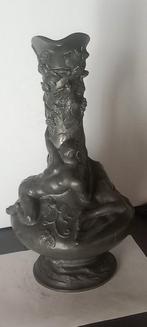 Noël Ruffier - Vaas - Tin - Art Nouveau, Antiek en Kunst