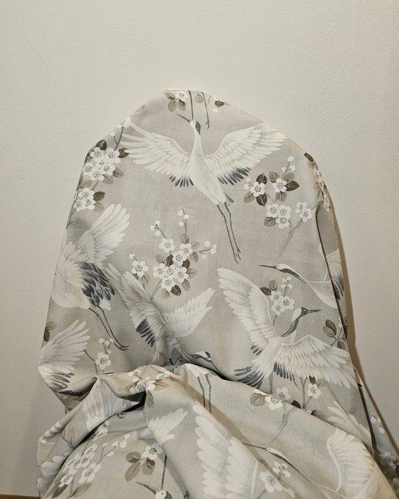 300x280 cm! TESSUTO Art Nouveau van Danza delle Gru in, Antiquités & Art, Tapis & Textile