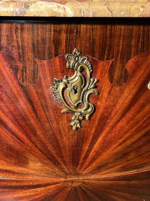 Commode - Hout, Marmer, Ormolu - Oud als Lodewijk XV, Antiek en Kunst, Antiek | Overige Antiek