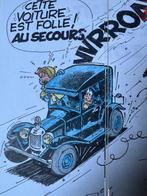 Jidéhem - 1 Originele tekening in kleur - Sophie - Qui fait, Boeken, Stripverhalen, Nieuw