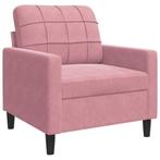 Roze Fluwelen Fauteuil 60cm: Tweede Kansje voor een Knuff..., Huis en Inrichting, Verzenden, Nieuw