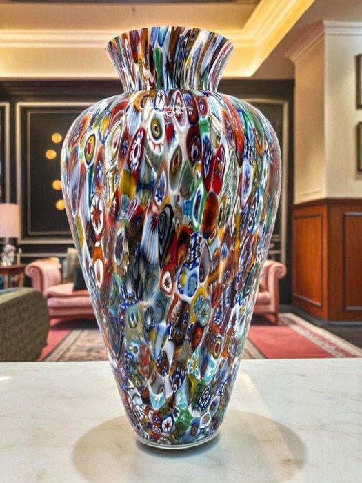 Vaas - glas - Vaas, hoogte 50 cm, Murano., Antiek en Kunst, Antiek | Glaswerk en Kristal