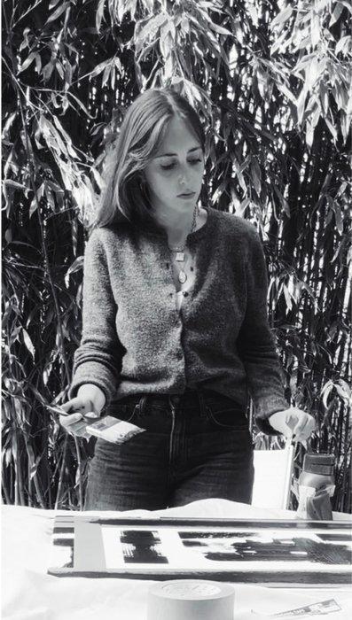 Anaïs LF - Passionnées - Homage to Pierre Soulages -, Antiek en Kunst, Kunst | Schilderijen | Modern