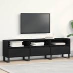 vidaXL TV Kast met lade Zwart Eiken 150 x 30 x 44,5 cm, Verzenden, Nieuw
