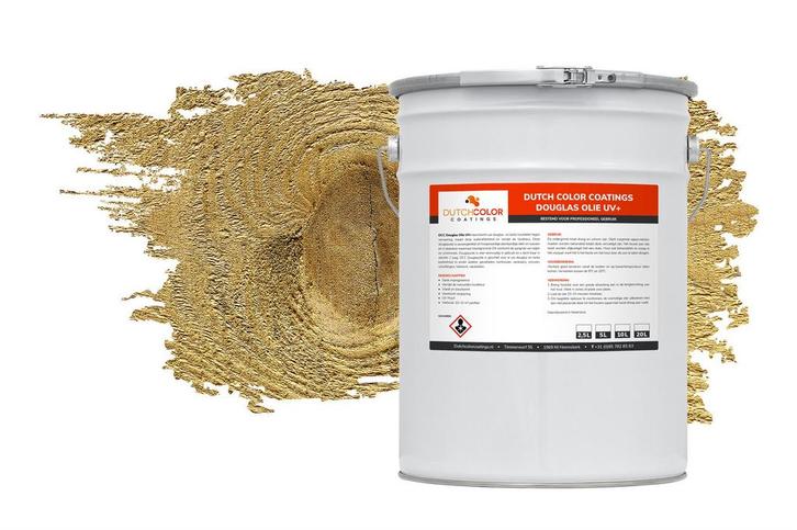 DCC Douglas Olie UV+ Blank | Naturel 1L, Doe-het-zelf en Bouw, Verf, Beits en Lak, Nieuw, Verzenden