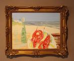 Christian Goedtkindt (1954) - Strandzicht met kreeft en wijn, Antiek en Kunst