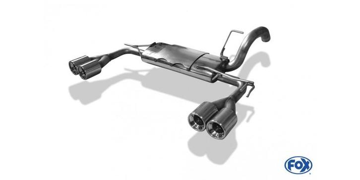 FOX Mitsubishi Colt - Z30/ CZ3/ CZT - 3-deurs / Smart Fourfo, Auto-onderdelen, Uitlaatsystemen, Nieuw, Verzenden