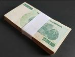 Zimbabwe. - 100 x 25.000.000 Dollars 2008 - Pick 56 (Zonder, Postzegels en Munten