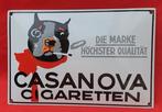 Emaille bord - Casanova sigaretten 30 x 20 cm