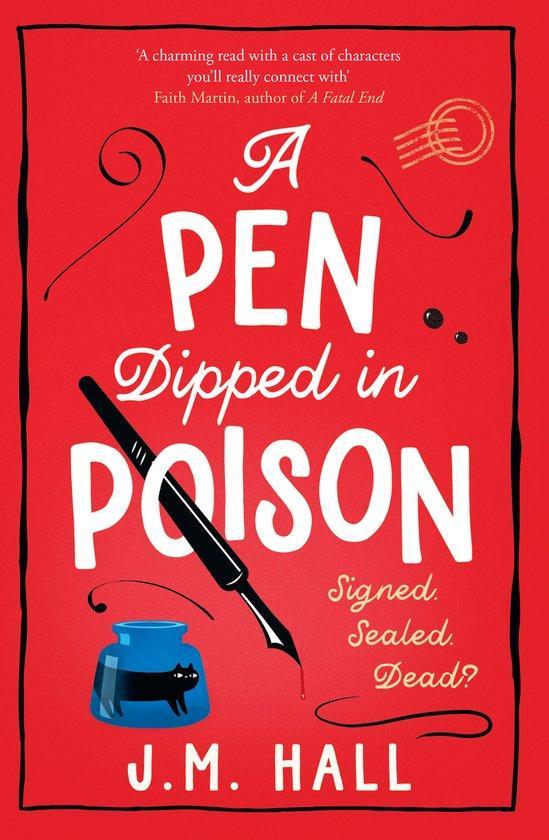 A Pen Dipped in Poison 9780008509644 J.M. Hall, Livres, Langue | Anglais, Envoi
