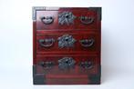 Elegante Sendai Tansu drie-lade kast - Hout -  Monma, Antiek en Kunst