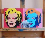 Gerard Boersma (1976) - Double Marilyn (painting of a man, Antiquités & Art