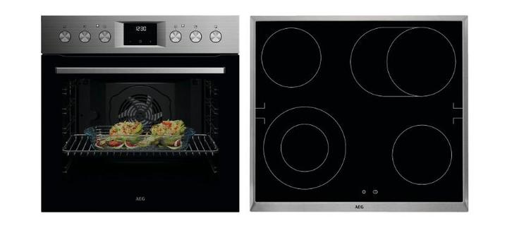 Aeg Oo10hsm Combi – Inbouw Oven Met Glaskeramische Kookplaat, Elektronische apparatuur, Ovens, Ophalen of Verzenden